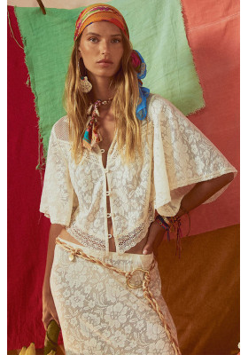 FREE LOVE LACE CROP TOP BY SPELL DESIGNS