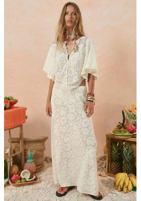 FREE LOVE LACE BIAS SKIRT BY SPELL DESIGNS