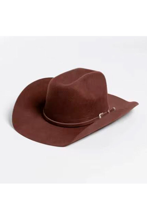 SOMBRERO WESTERN MARRÓN