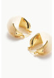 PENDIENTES DE ARO CREME